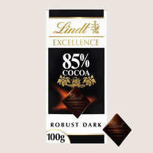 Lindt Excellence Dark 85% Cocoa Chocolate Bar 100g