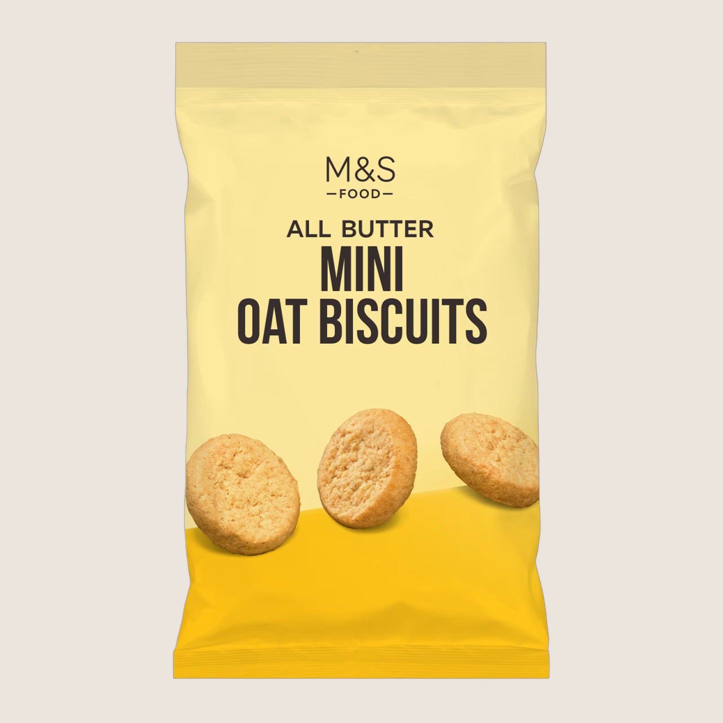 M&S All Butter Mini Oat Biscuits All Butter Recipe 100 g