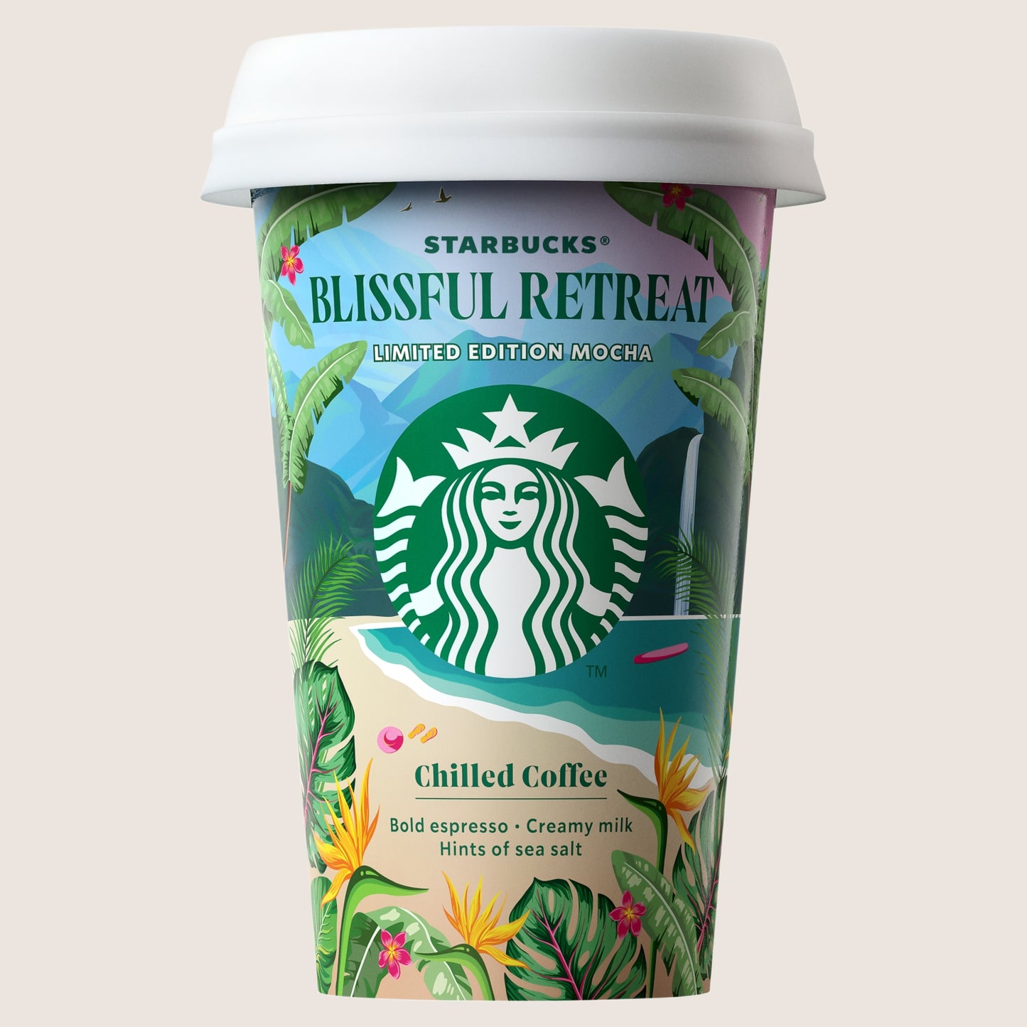 Starbucks Blissful Retreat Limited Edition Iced Coffee No Artificial Additives 220ml