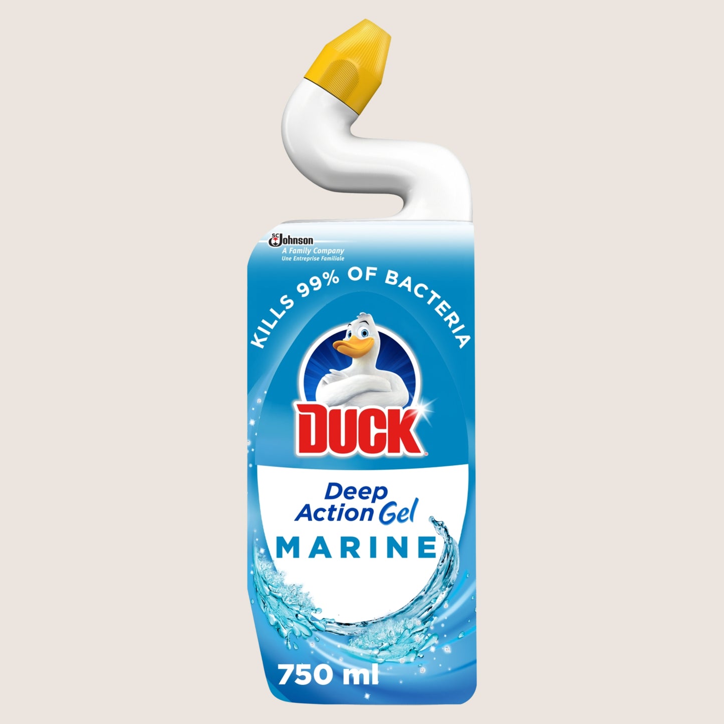 Duck Toilet Deep Action Gel Liquid Cleaner Marine 750ml