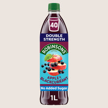 Robinsons Double Strength Apple & Blackcurrant No Added Sugar Squash 1L