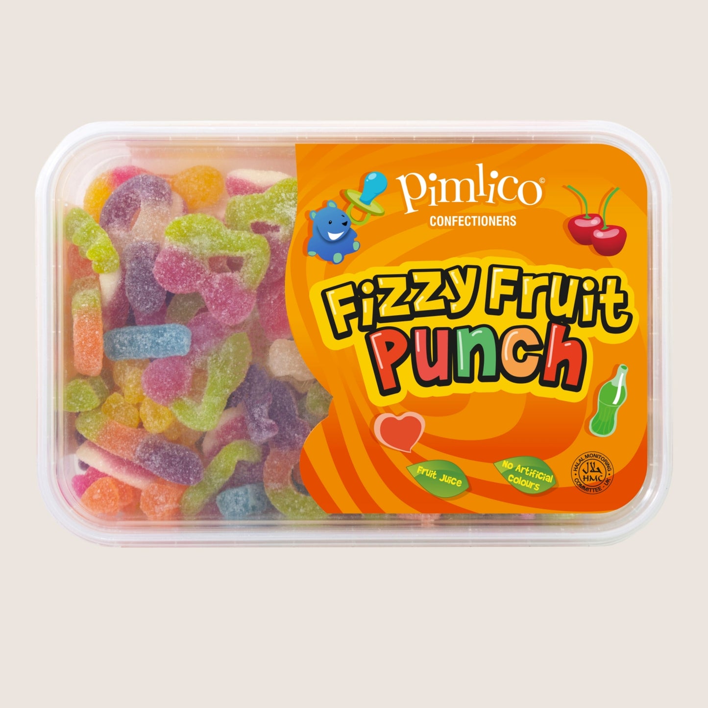Pimlico Confectioners Fizzy Fruit Punch 450g