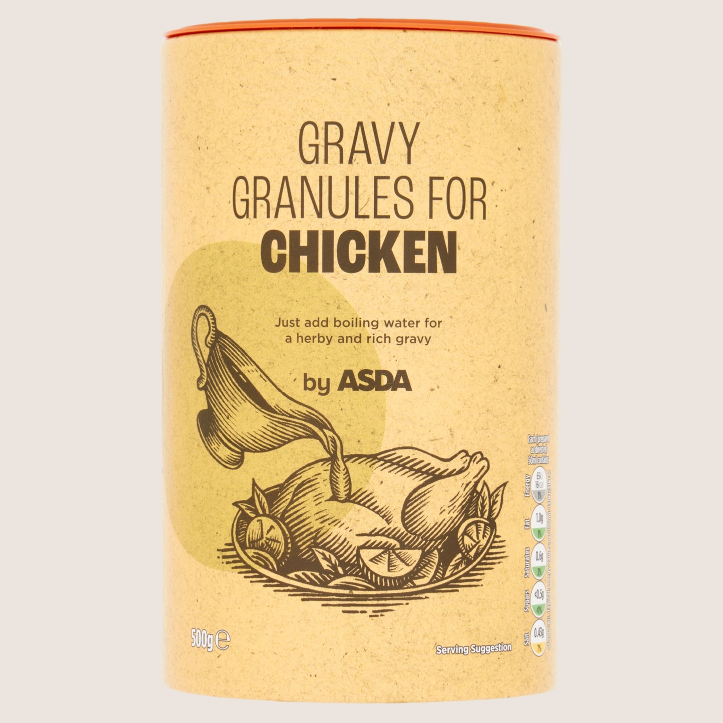 ASDA Gravy Granules for Chicken No Artificial Additives 500g