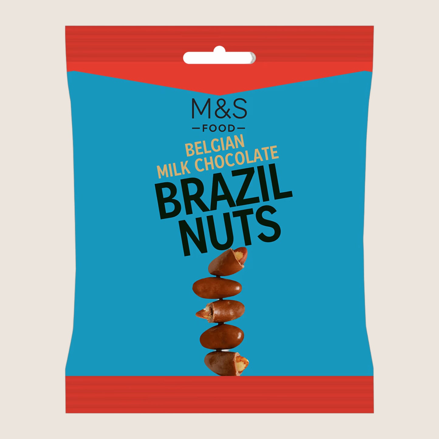 M&S Belgian Milk Chocolate Brazil Nuts 85 g