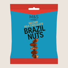 M&S Belgian Milk Chocolate Brazil Nuts 85 g