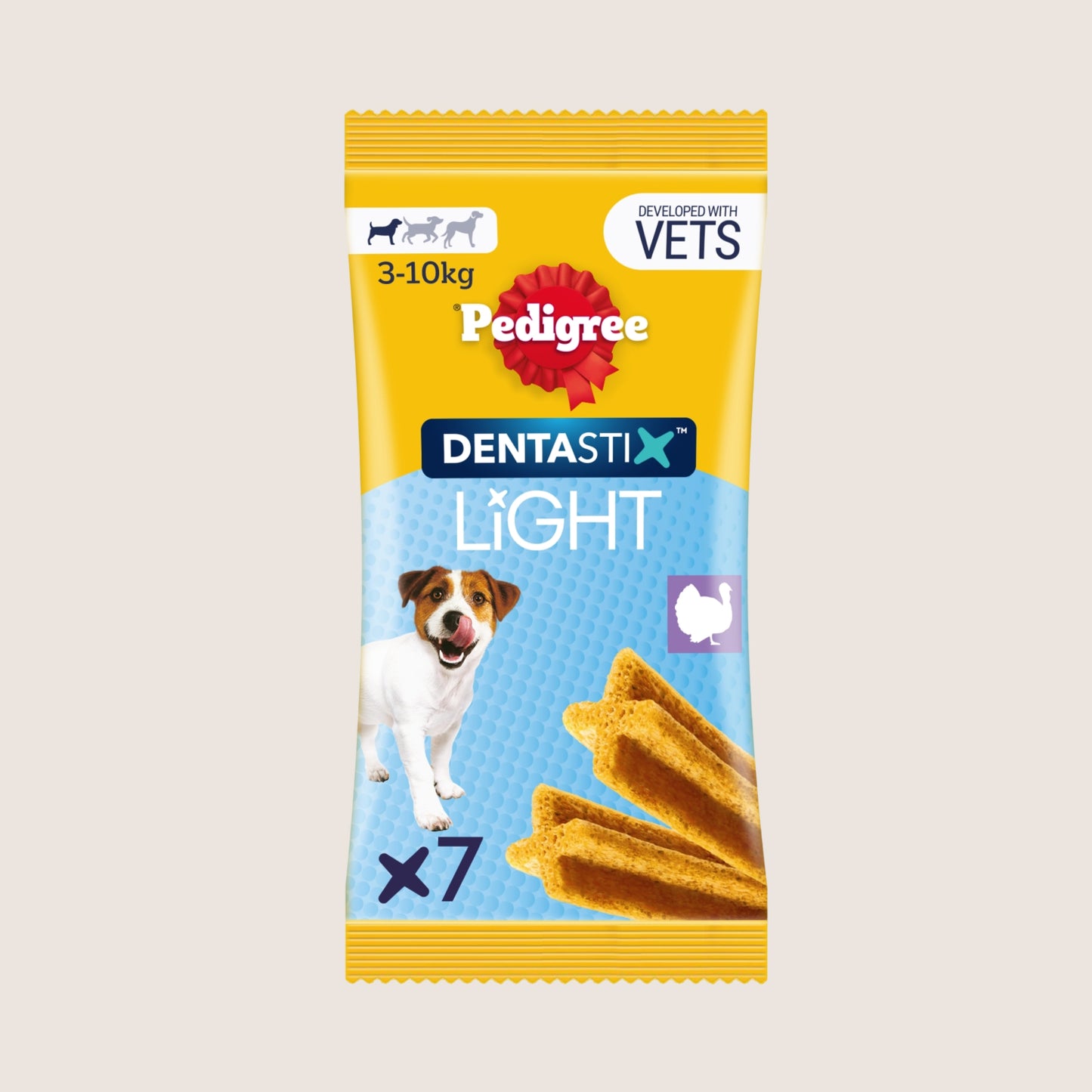 Pedigree PEDIGREEDENTASTIX™ Light Daily Dental Chews Small Dog Treats 7 Sticks Light