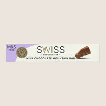 M&S Swiss Milk Chocolate Mountain Bar 100 g