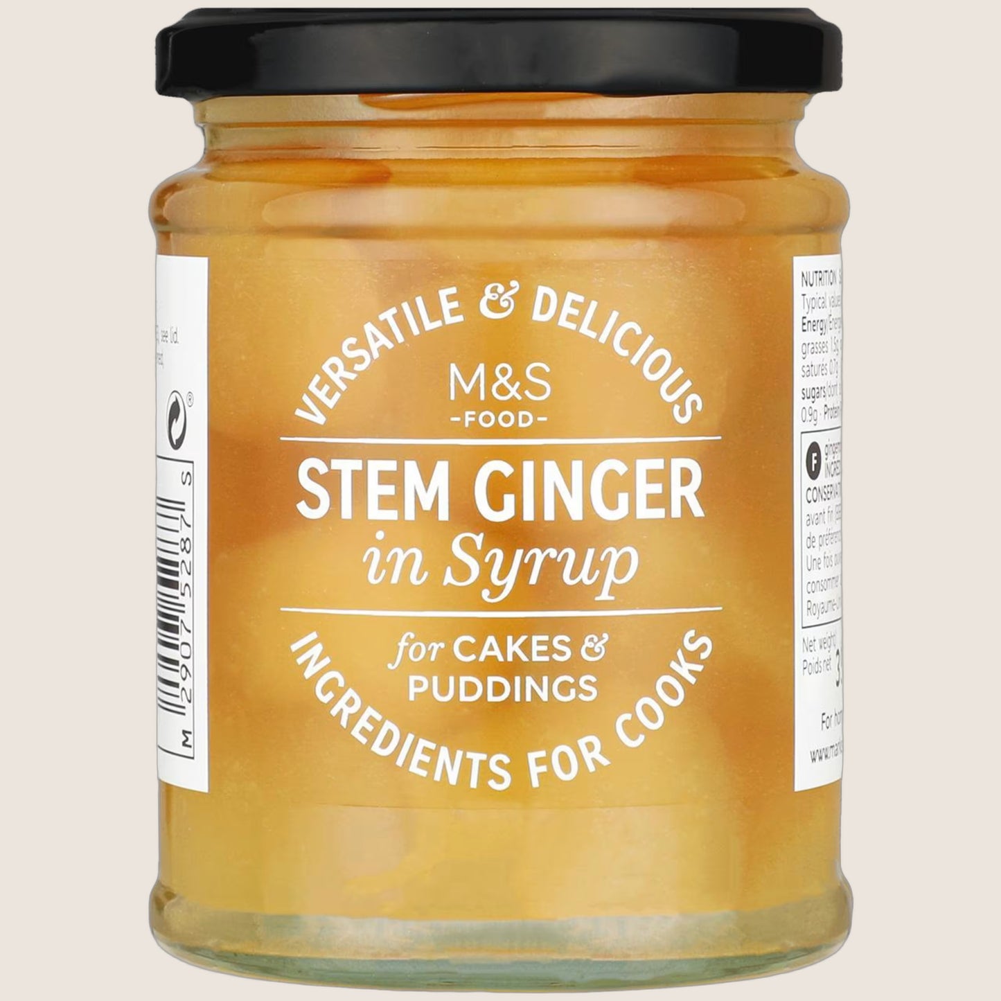 M&S Stem Ginger In Syrup 350 g