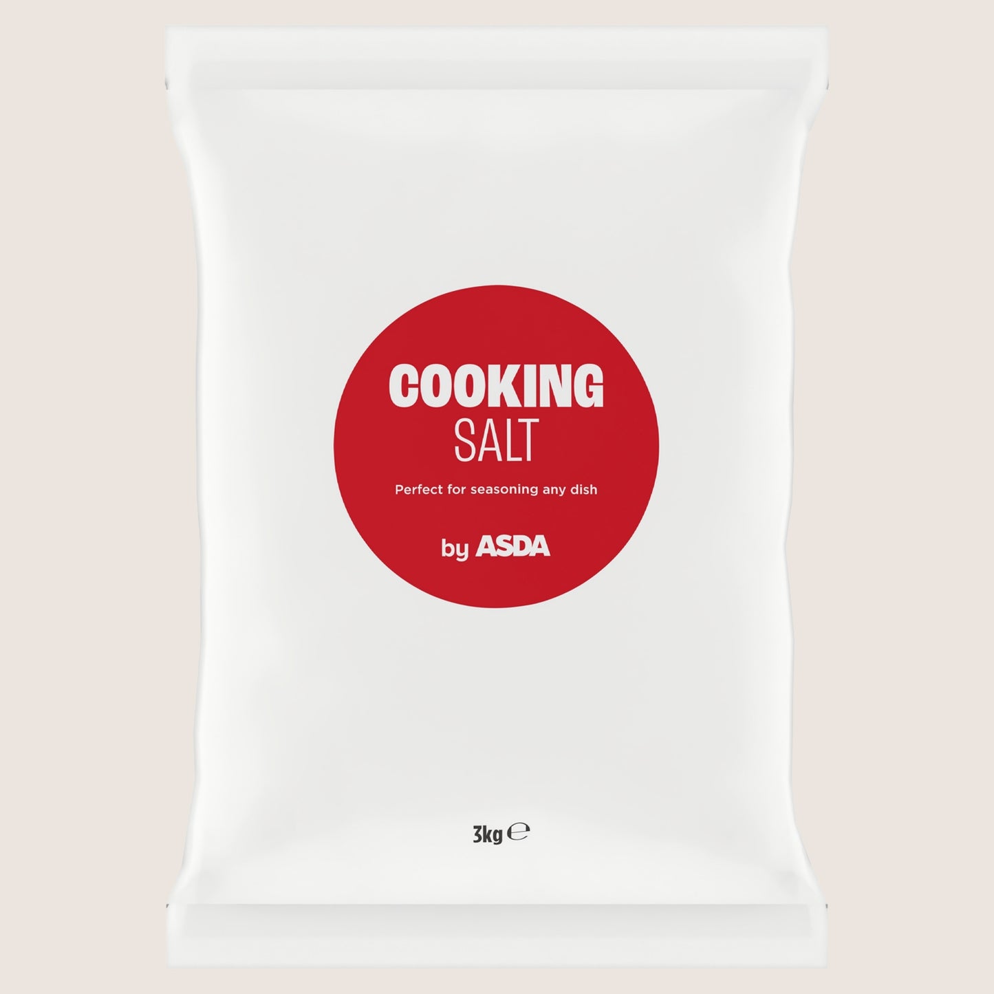 ASDA Cooking Salt No Artificial Additives 3kg
