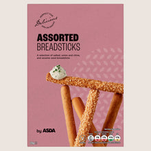 ASDA Assorted Bread Sticks Free From Artificial Additives 120g