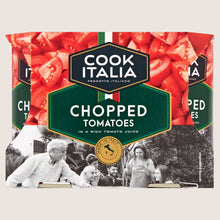 Cook Italian Chopped Tomatoes in a Rich Tomato Juice Sun Ripened Tomatoes 4 x 400g