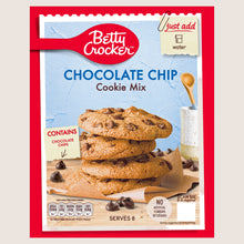 Betty Crocker Chocolate Chip Cookie Mix No Artificial Additives 200g