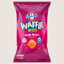 Seabrook Maple Bacon Flavour Waffle Bites Gluten Free 6 x 16g