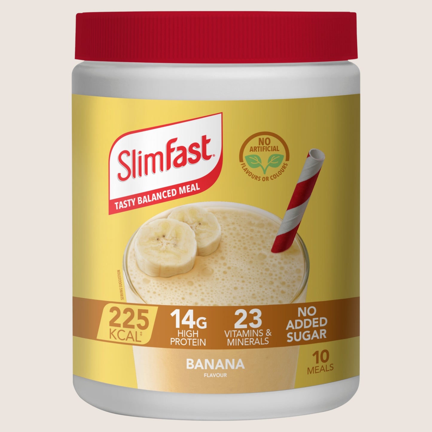 Slimfast Meal Replacement Shake Powder Tin, Banana Flavour, 10 meals