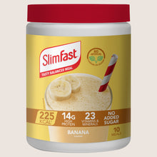 Slimfast Meal Replacement Shake Powder Tin, Banana Flavour, 10 meals