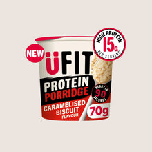 UFIT Protein Caramelised Biscuit Porridge Pot Protein 70g