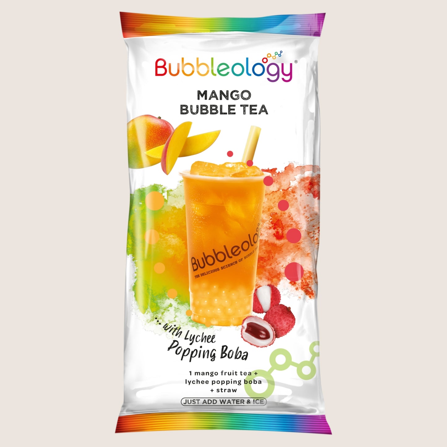 Bubbleology Mango Bubble Tea No Artificial Additives