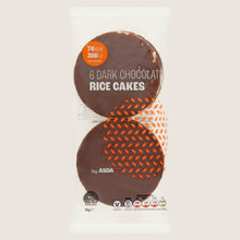ASDA 6 Dark Chocolate Rice Cakes Dark Chocolate 90g
