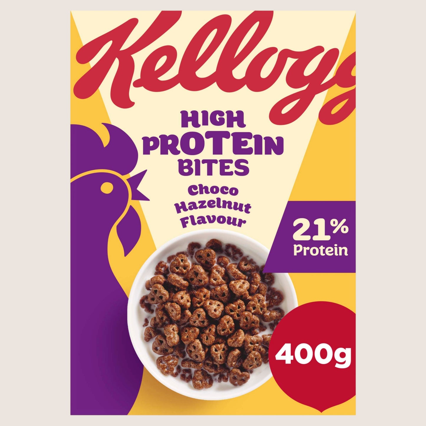 Kellogg's High Protein Bites Chocolate Cereal High Protein 400g
