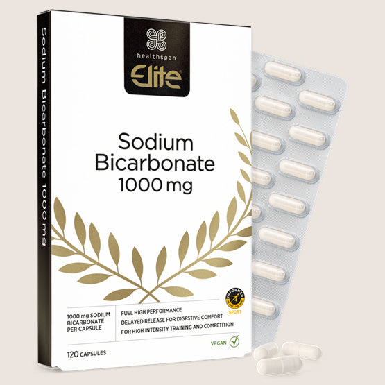 Healthspan Elite Sodium Bicarbonate 120 capsules