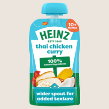 Heinz Thai Chicken Curry Pouch Baby Food 10+ Months No Artificial Additives 180g