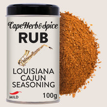 Cape Herb & Spice Rub Louisiana Cajun Seasoning No Artificial Additives 100g