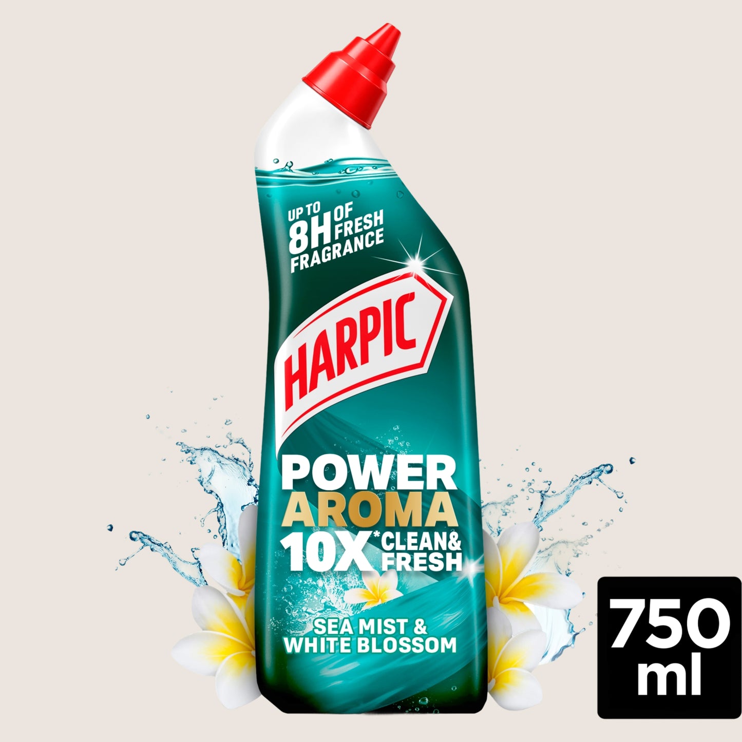 Harpic Power Aroma Sea Mist & White Blossom