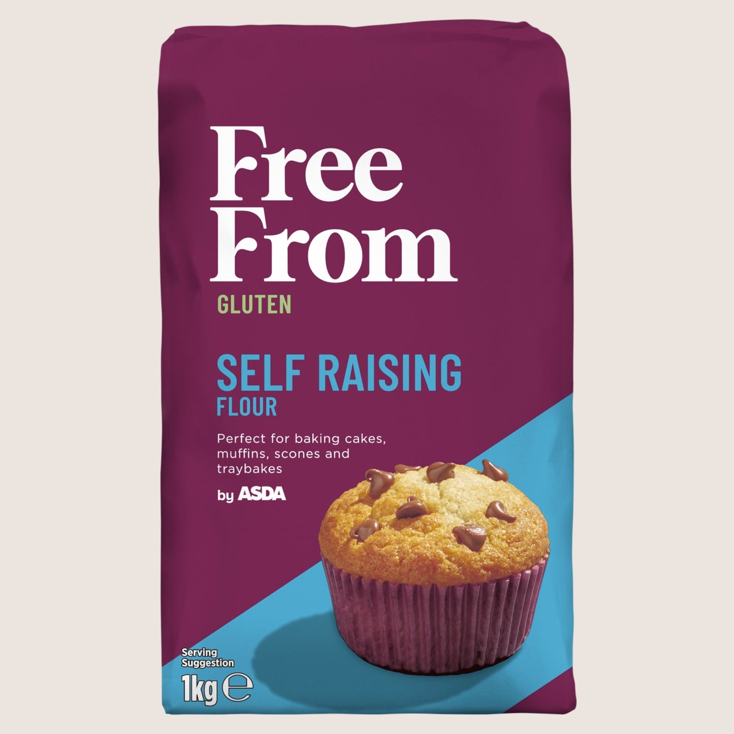ASDA Free From Self Raising Flour Gluten Free 1kg