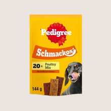 Pedigree SCHMACKOS Poultry Dog Treats 20 Strips Nutritionally Complete