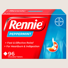 Rennie Peppermint 96 Chewable Tablets