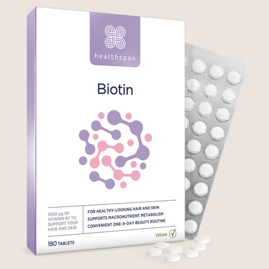 Healthspan Biotin Vegan Friendly 180 tablets