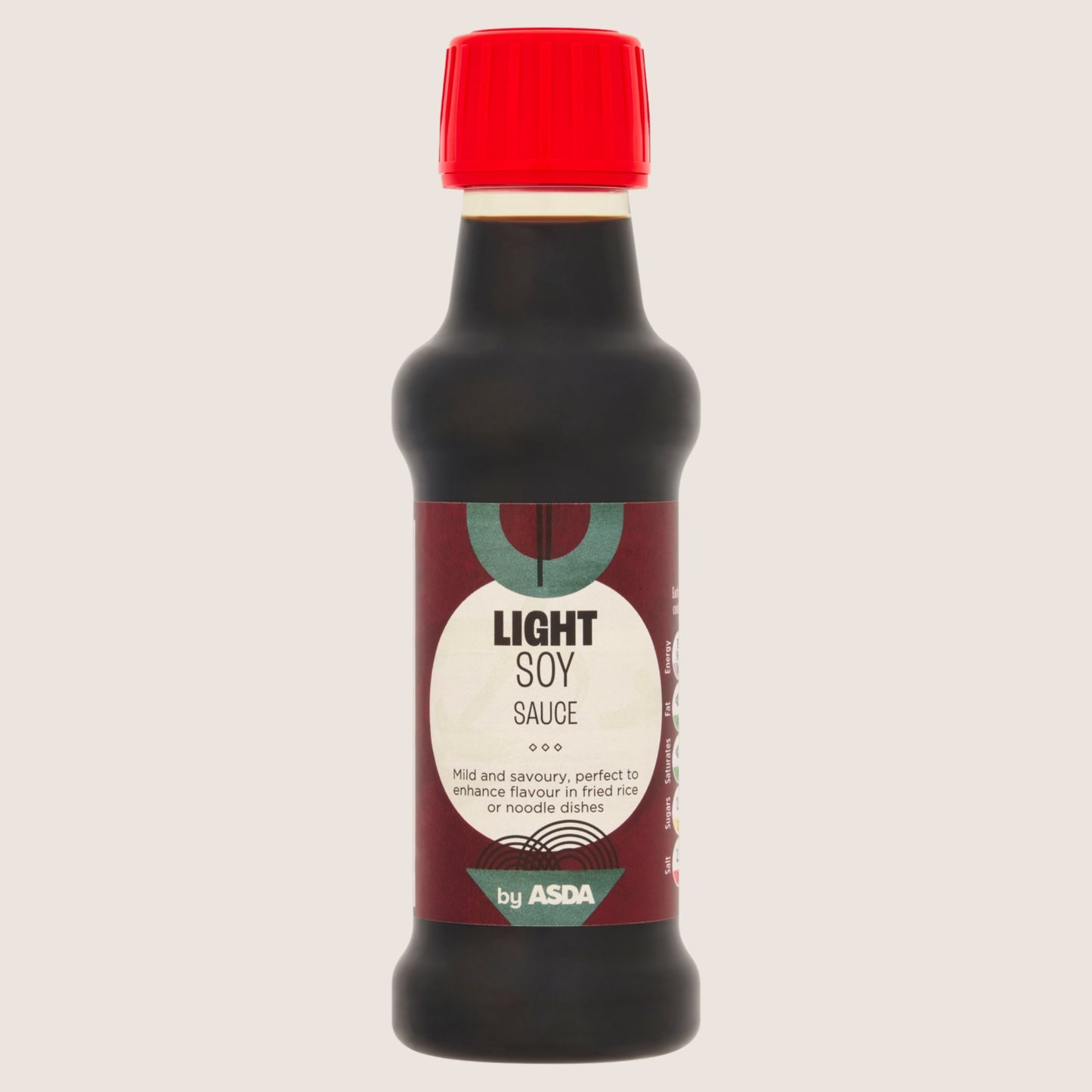 ASDA Light Soy Sauce No Artificial Additives 150ml