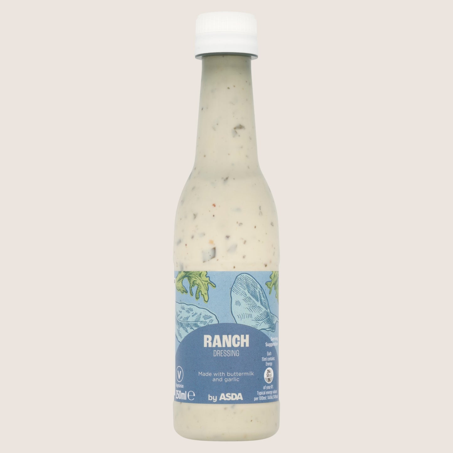 ASDA Ranch Dressing No Artificial Additives 250ml