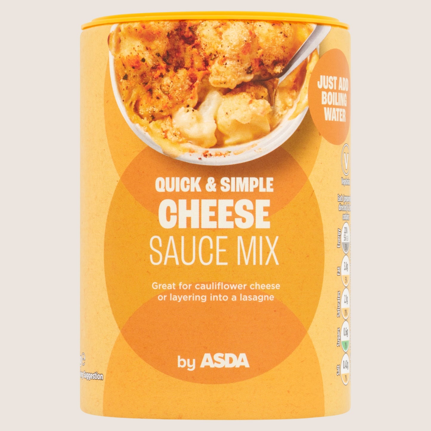 ASDA Cheese Sauce Mix No Artificial Additives 160g