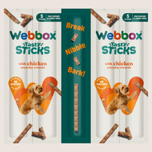 Webbox 5 Tasty Sticks with Chicken Grain Free 55g
