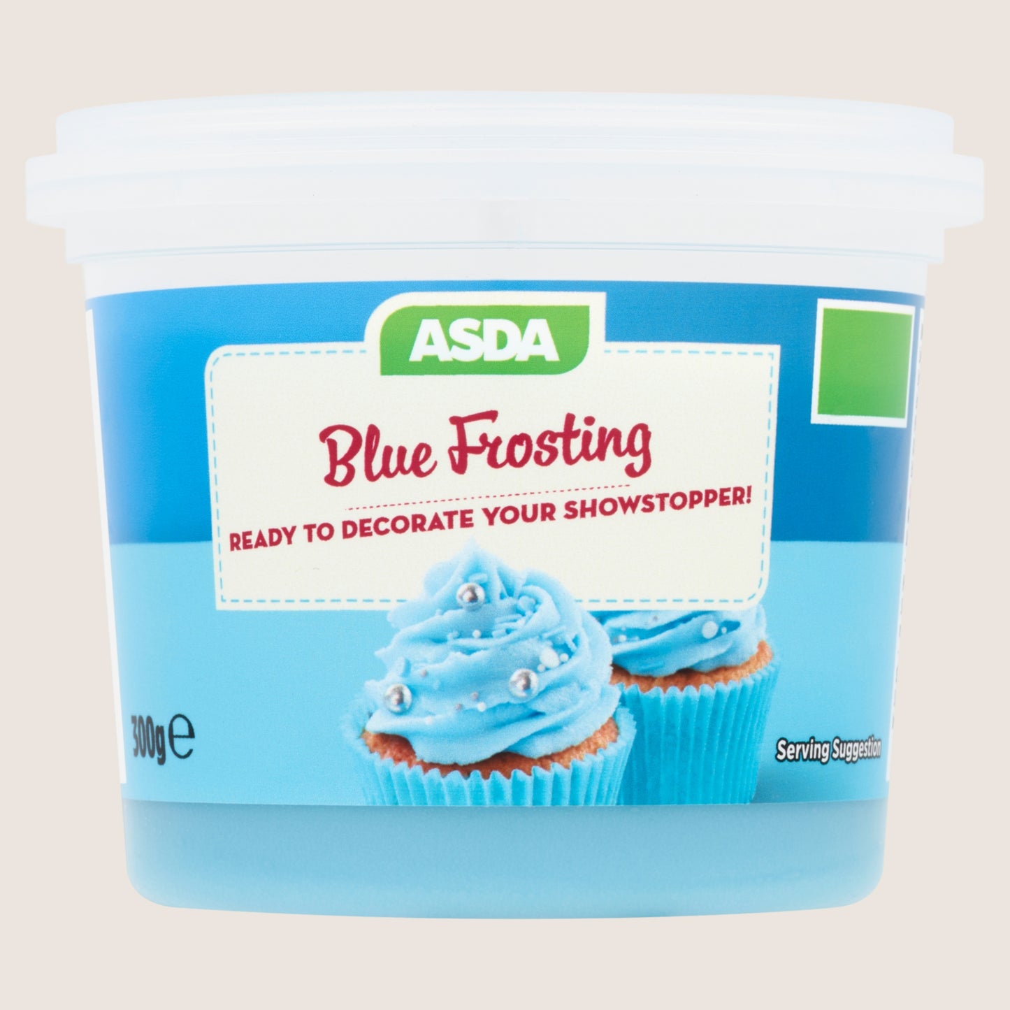 ASDA Blue Frosting Premium Quality 300g