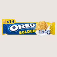 Oreo OREO Golden Vanilla-flavoured Sandwich Cookies 14 cookies Free From Artificial Additives 154 g