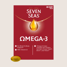 Seven Seas Omega-3 Fish Oil, With Vitamin D