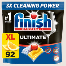 Finish Ultimate All In One Dishwasher Tablets Lemon - 92 Tabs