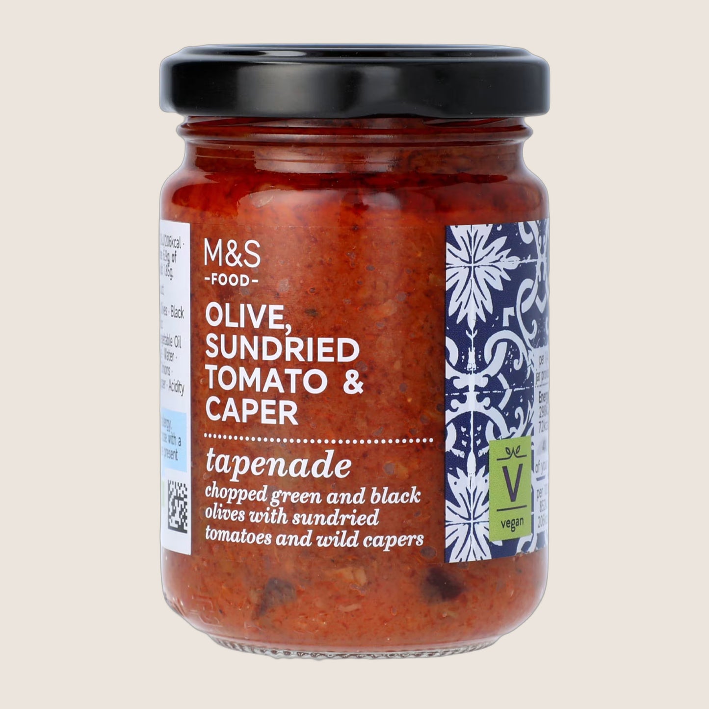 M&S Olive, Sundried Tomato And Caper Tapenade 140 g