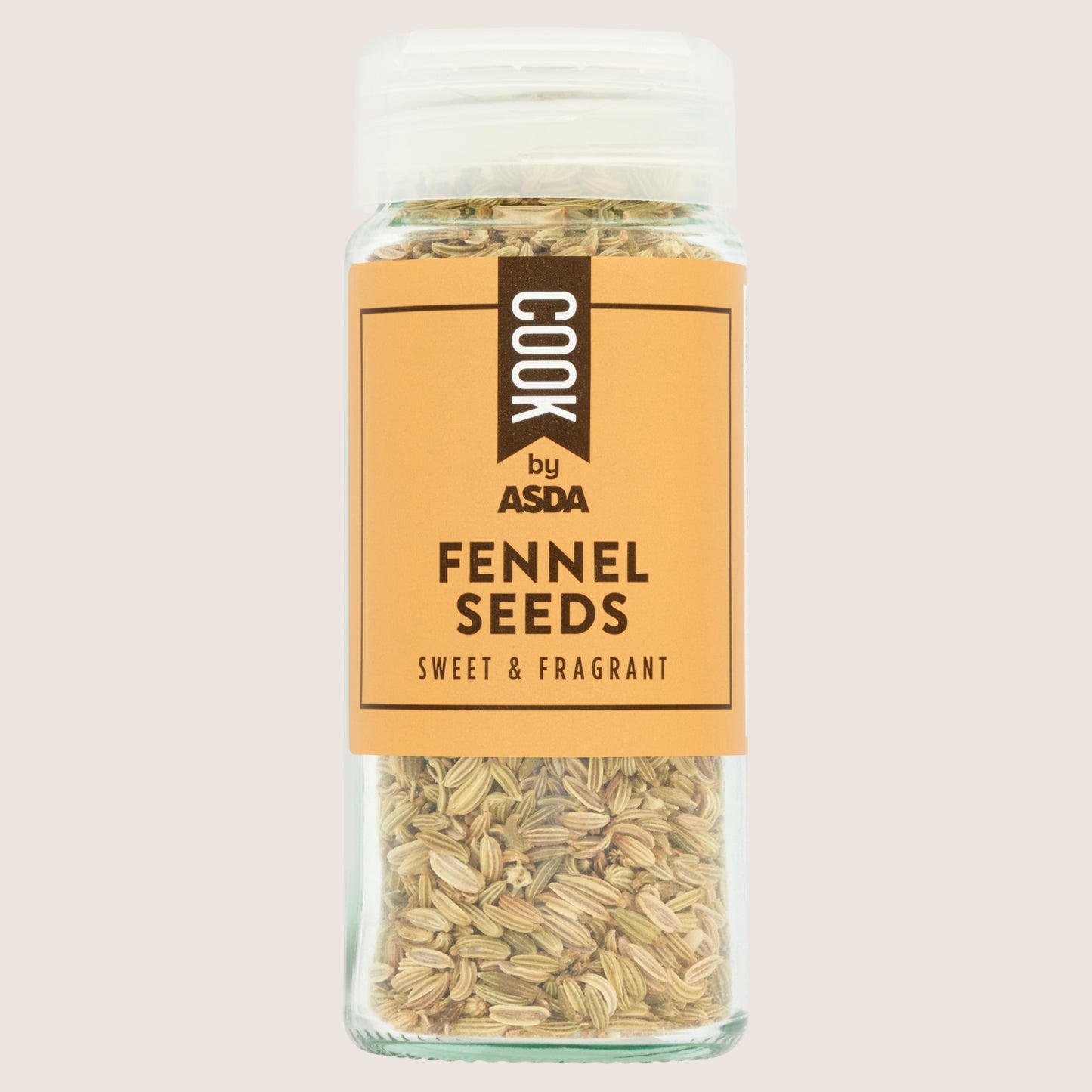 Cook by ASDA Cook Fennel Seeds No Artificial Additives 37g