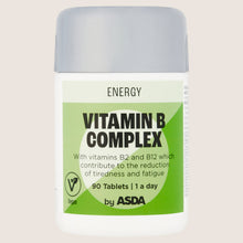 ASDA Energy 1 a day Vitamin B Complex 90 Tablets