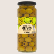 ASDA Pitted Green Olives No Artificial Additives 310g