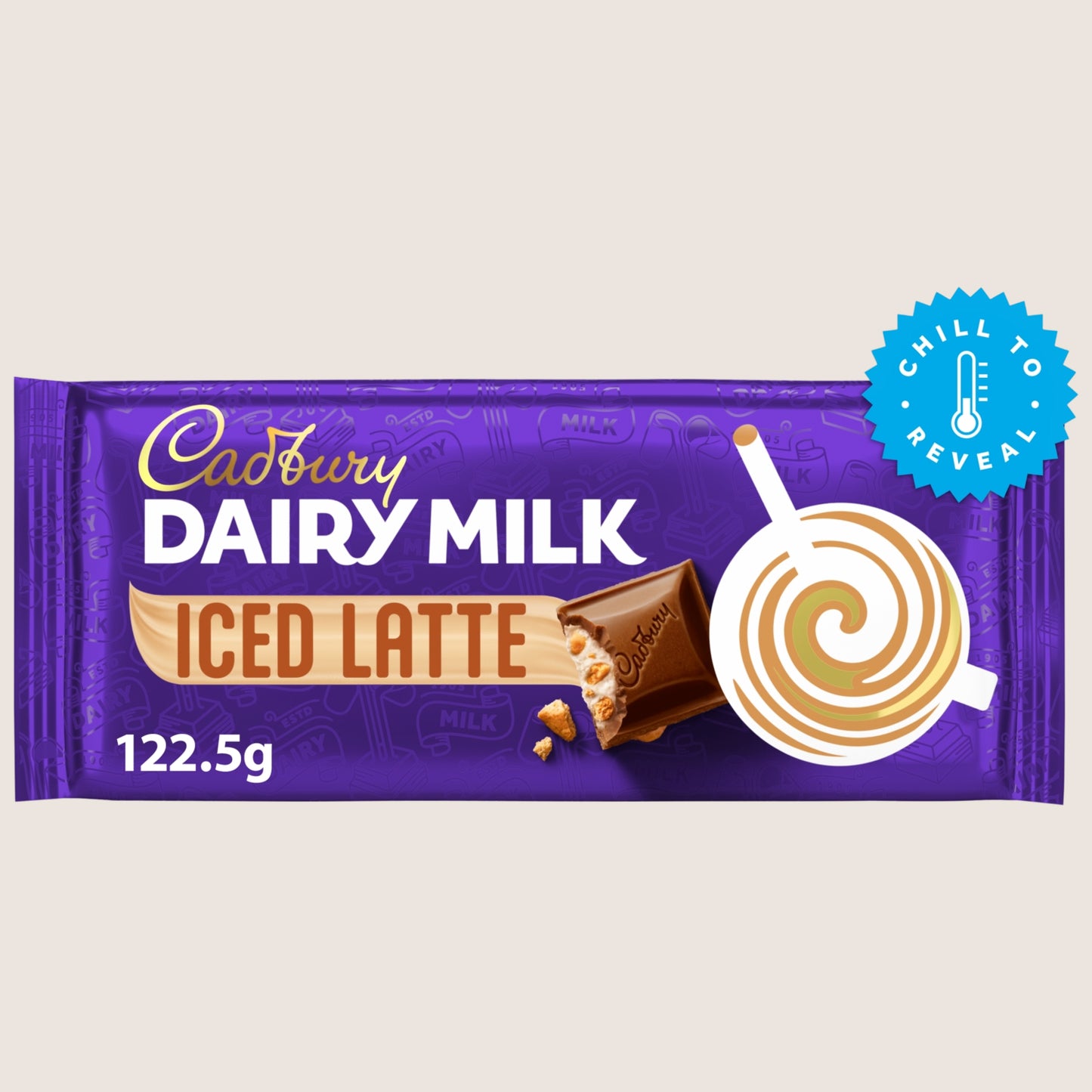 Cadbury Dairy Milk Iced Latte Chocolate Bar 122.5 g