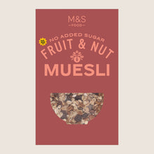 M&S No Added Sugar Fruit And Nut Muesli 600 g