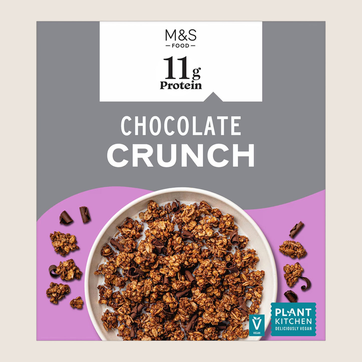 M&S High Protein Chocolate Crunch Real Chocolate 500 g