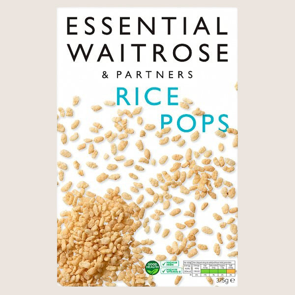 Waitrose Rice Pops Morning Energy 375G