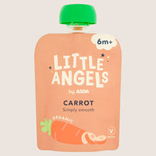 LITTLE ANGELS by ASDA Organic Carrot 6m+ 70g