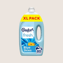 Comfort Fresh Fabric Conditioner Blue Skies () 80 Washes 2.4 L
