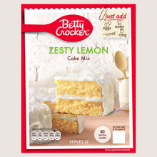 Betty Crocker Zesty Lemon Cake Mix Premium Quality 425g